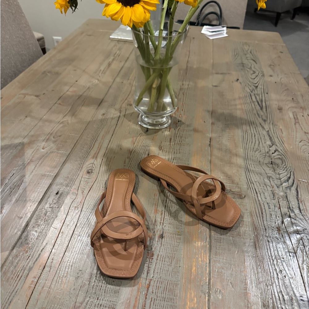 ANTONIO MELANI Brown Women's Sandals